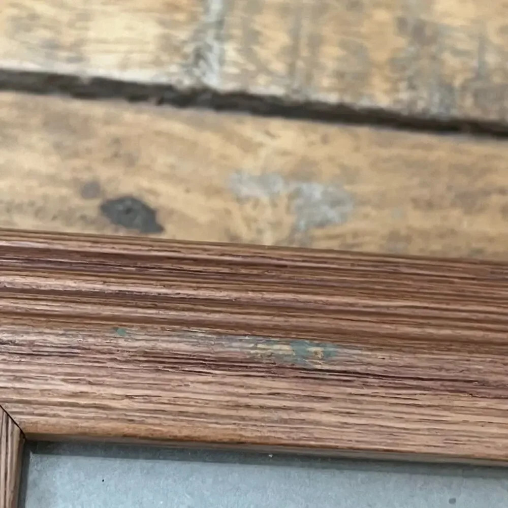 Rustic Wooden Rectangle Picture Frames Set of 3 8 x 11 in Classic Wood Grain